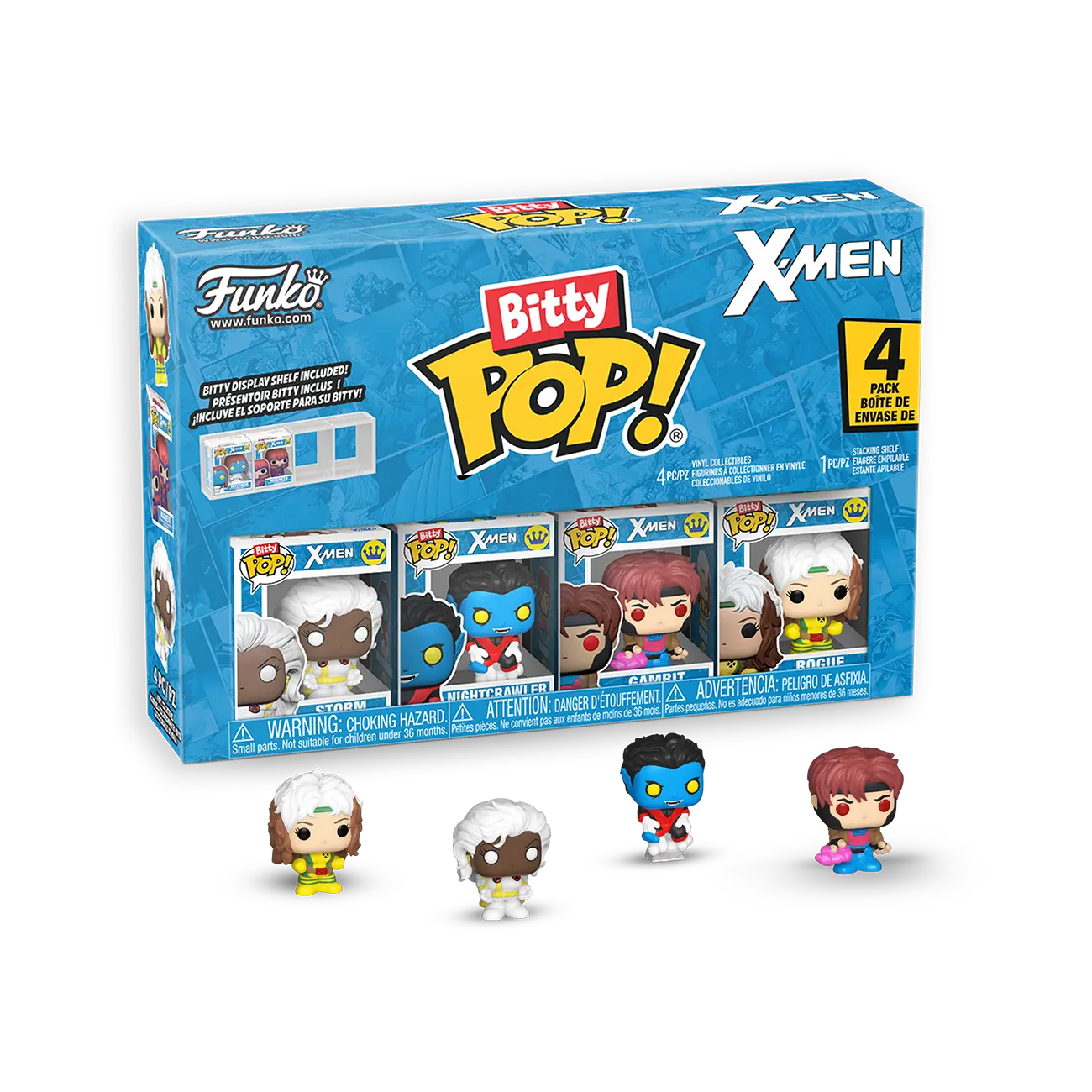 Bitty Pop! X-Men 4-Pack Series 3