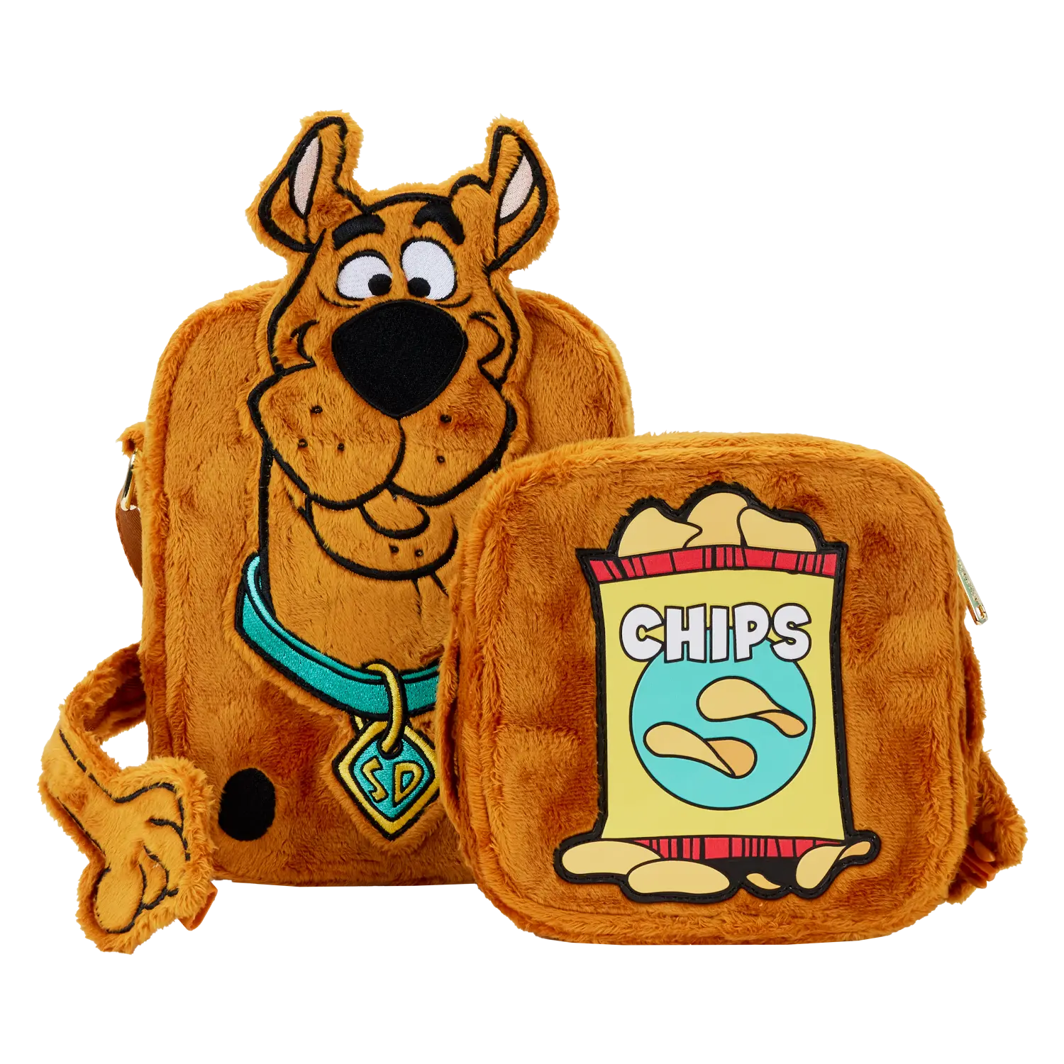 Scooby-Doo Snacks Crossbuddies Cosplay Crossbody Bag with Coin Bag - Image 5