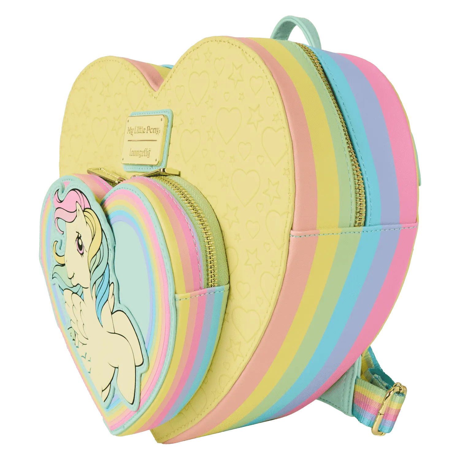 My Little Pony Exclusive Sky Dancer Heart Shaped Figural Mini Backpack - Image 3