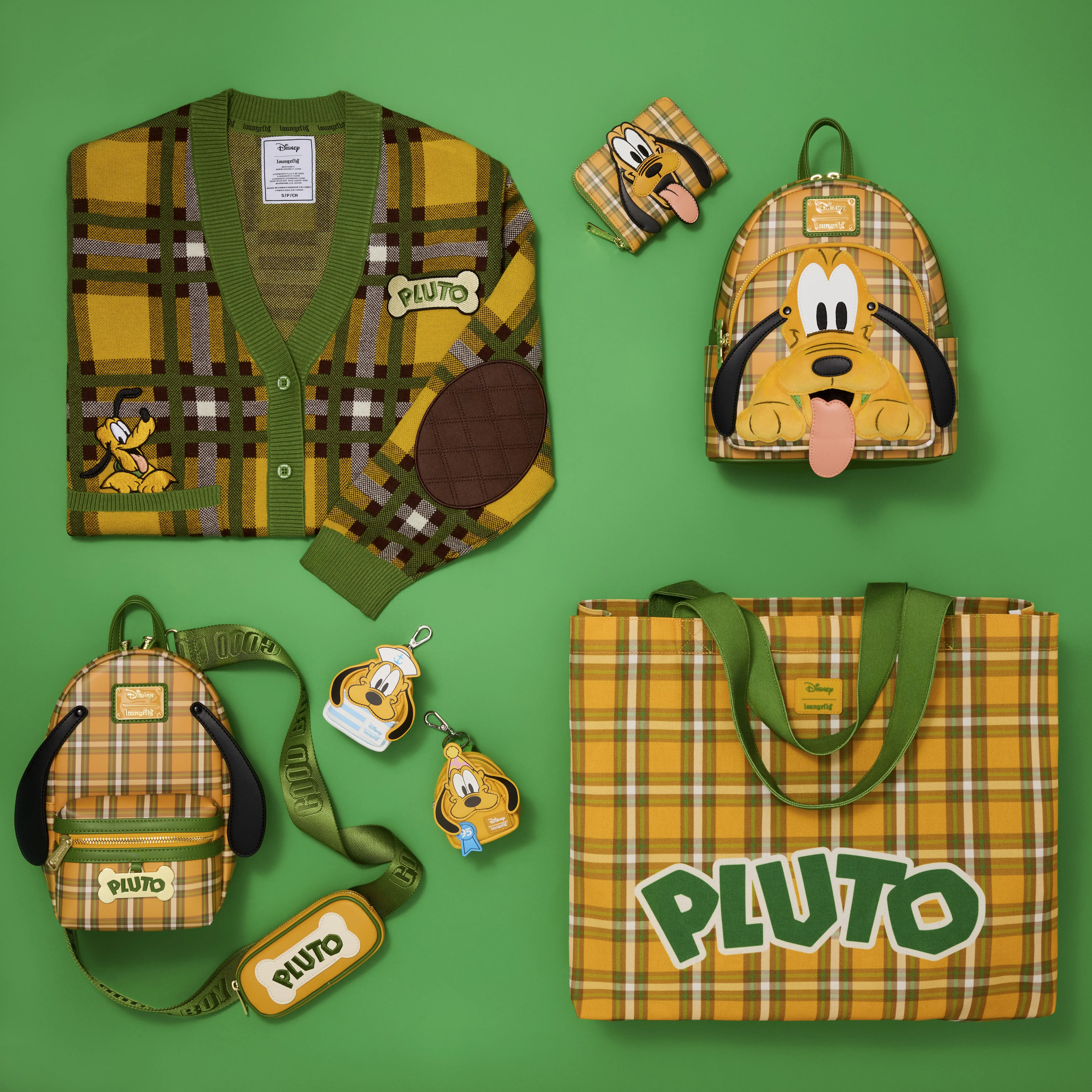 Pluto 95th Anniversary Plaid Mini Backpack - Image 4