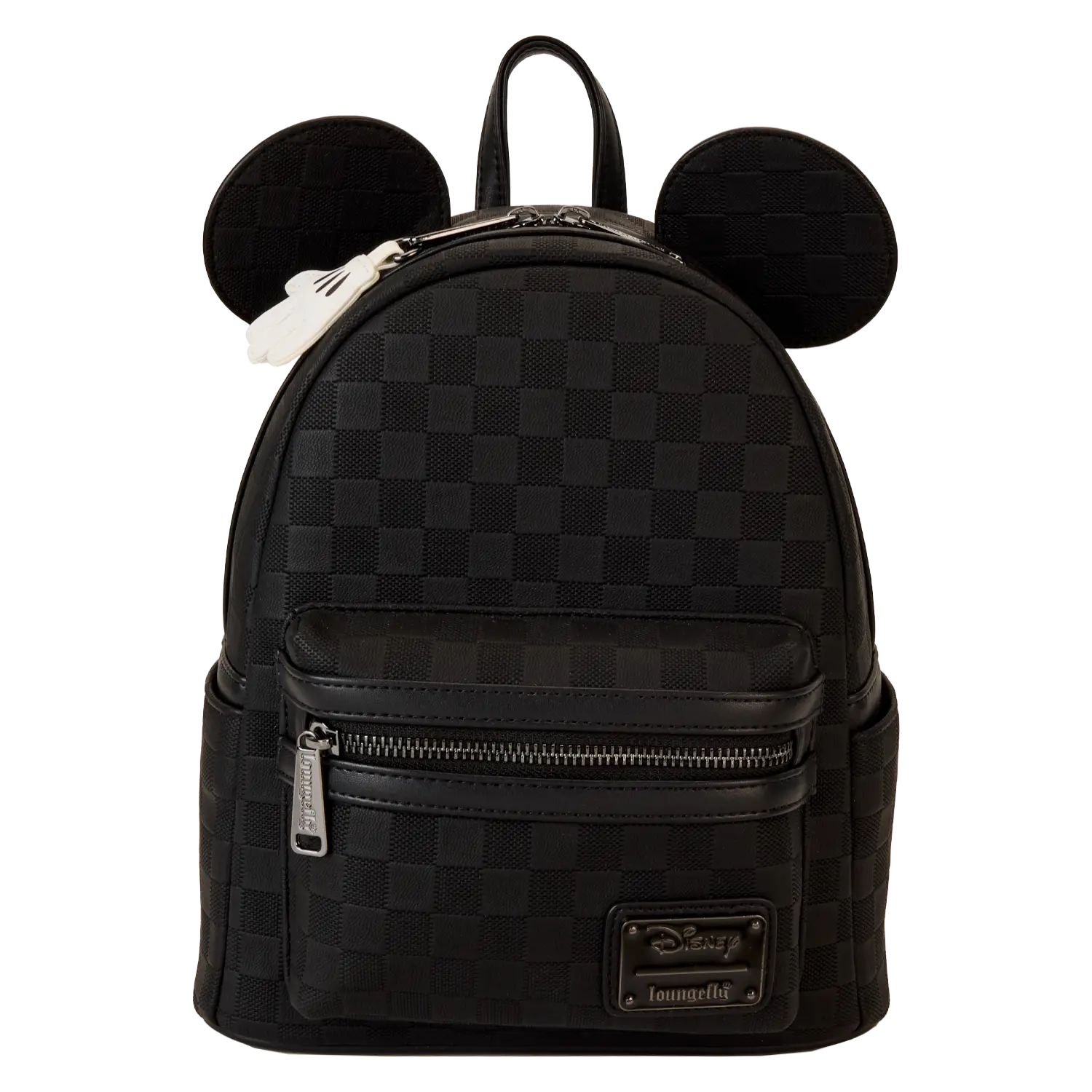 Mickey Mouse Checkered Texture Mini Backpack