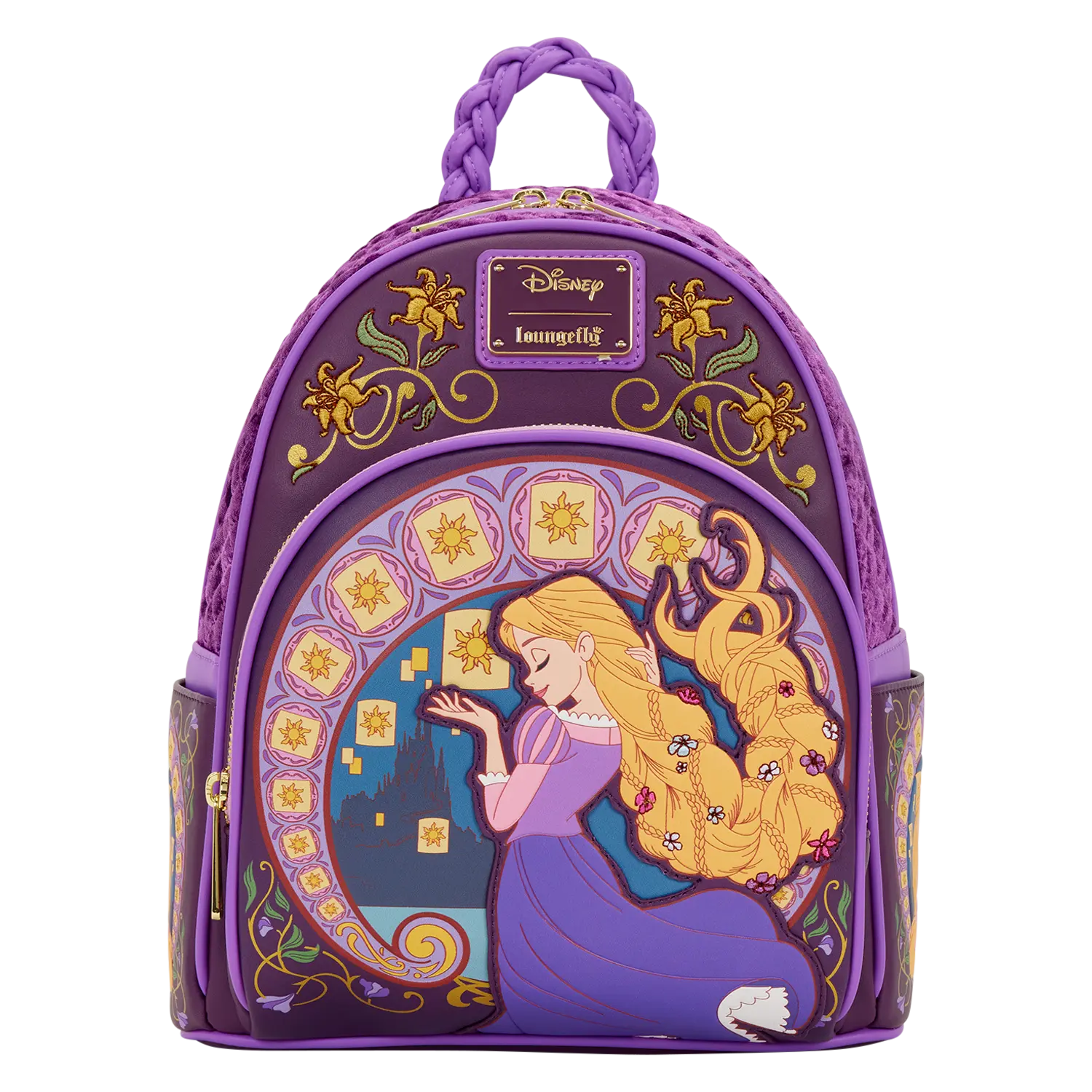 Tangled Rapunzel Exclusive Lanterns Quilted Mini Backpack