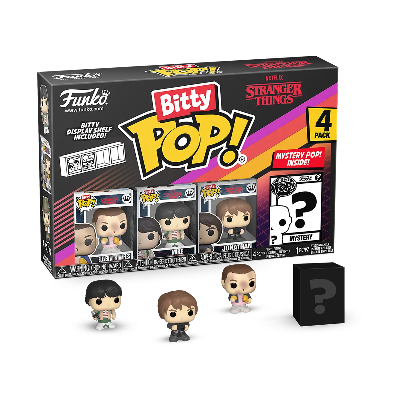 Bitty Pop! Stranger Things 4-Pack Series 3