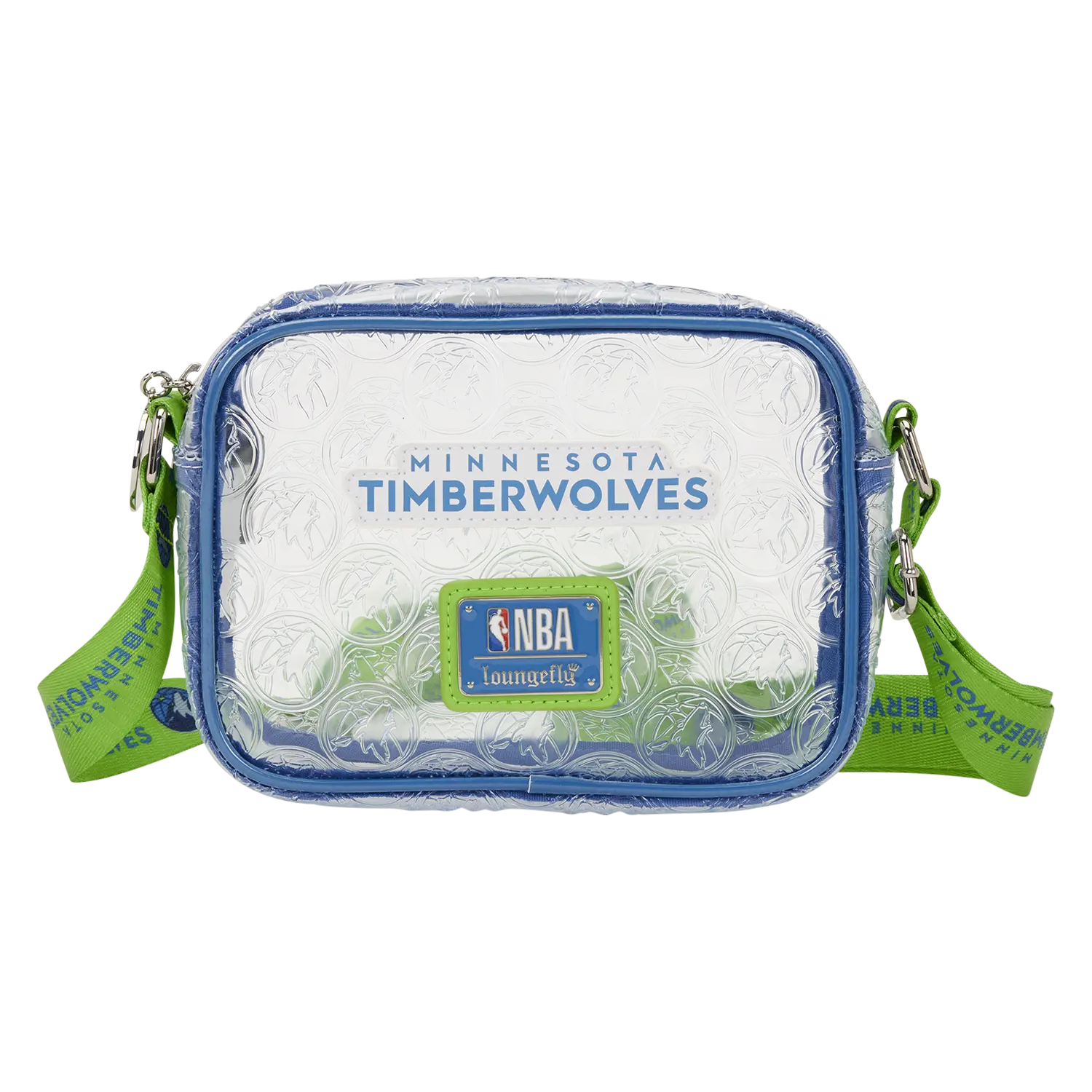 NBA Minnesota Timberwolves Clear Crossbody Stadium Bag